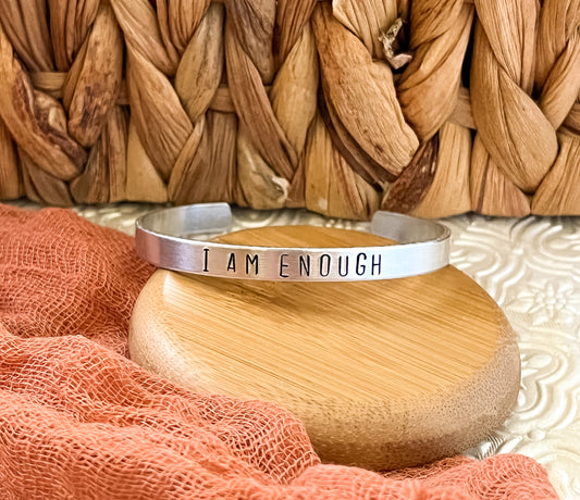 I Am Enough cuff