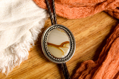 Scenic Jasper Bolo tie