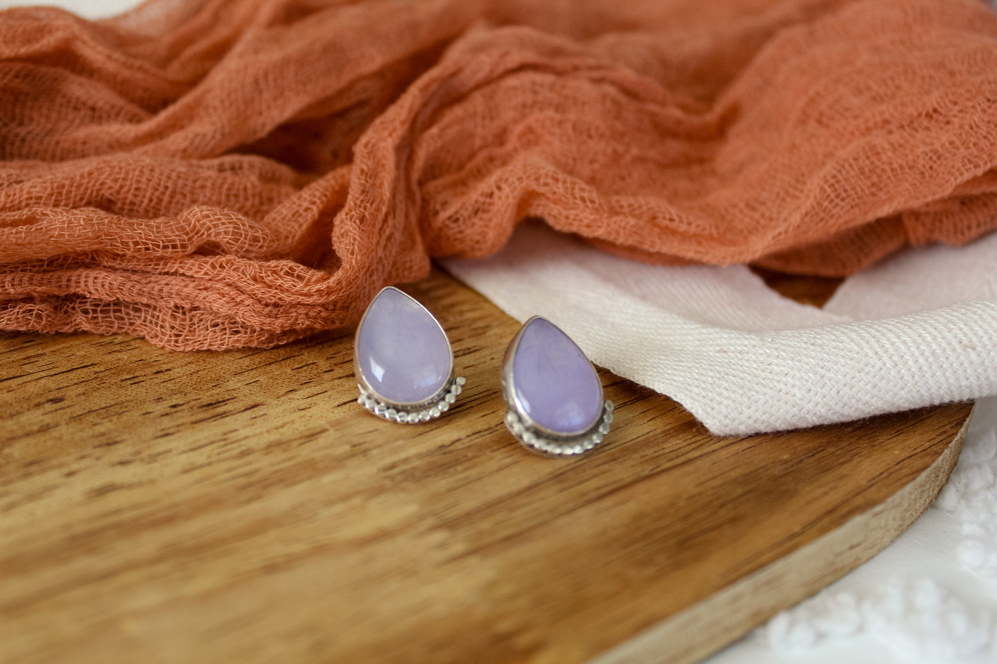 Amethyst Studs