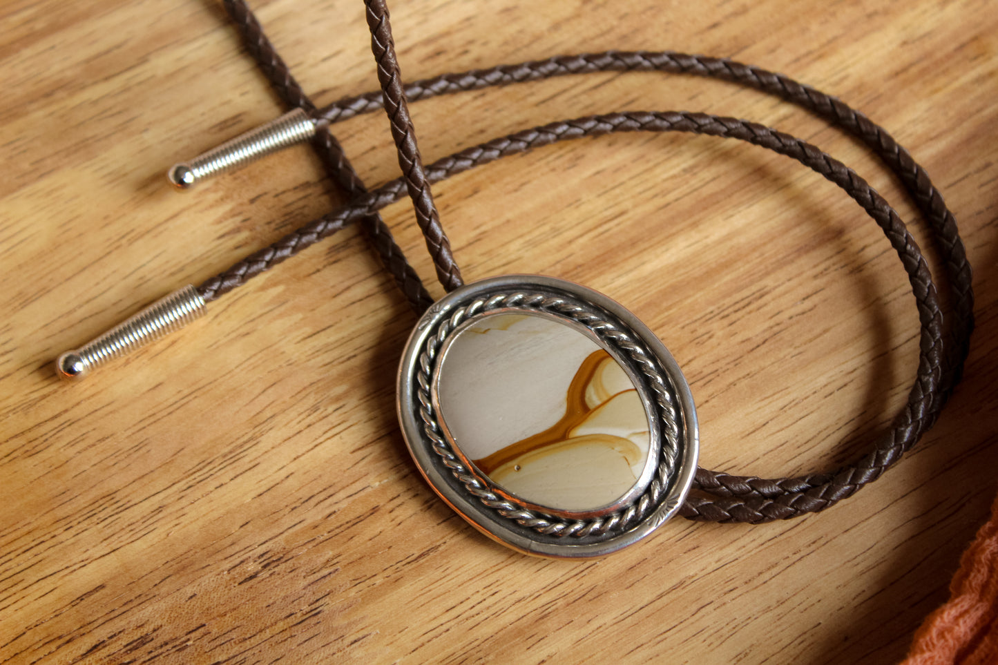 Scenic Jasper Bolo tie