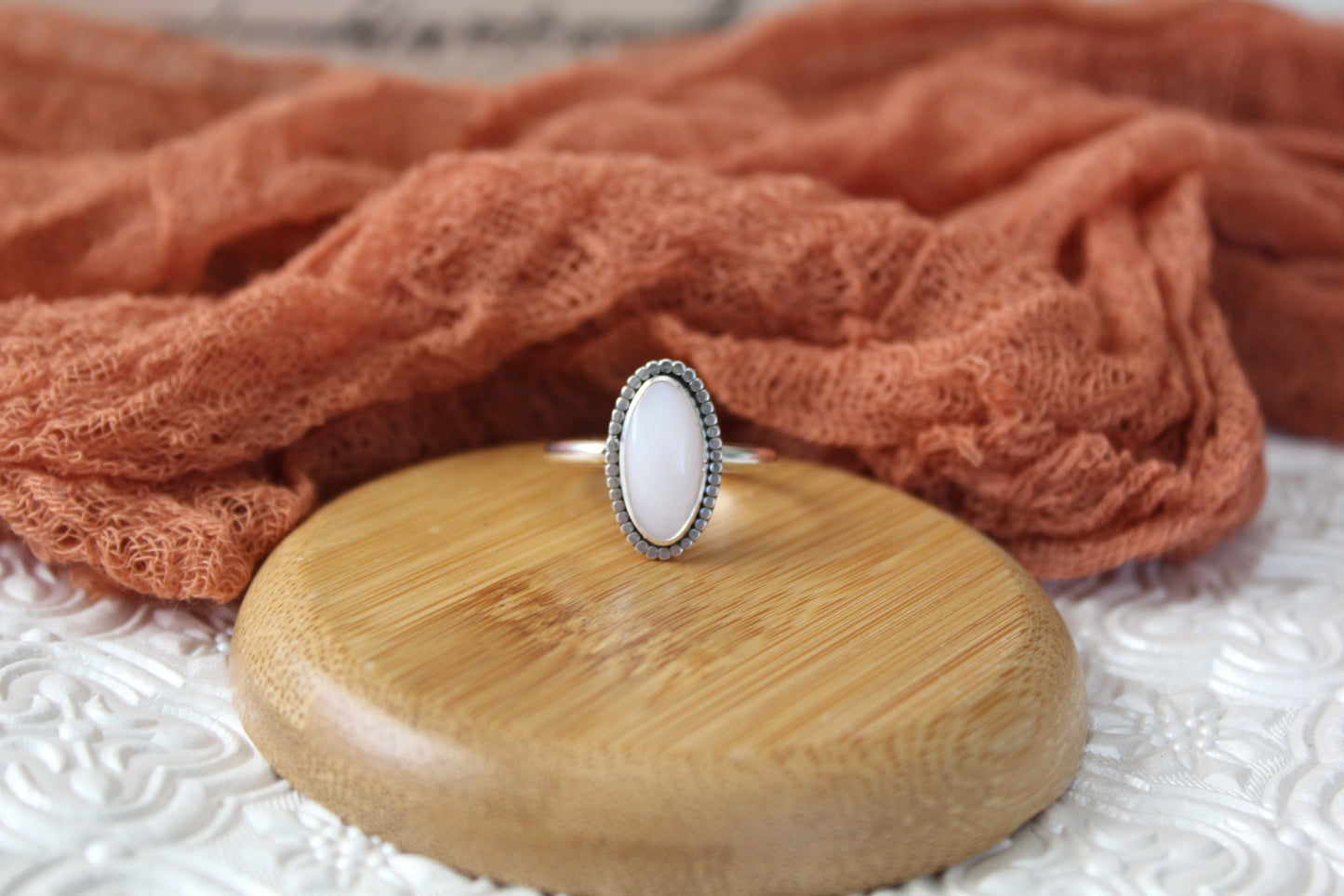 Mother of Pearl Ring (Sz.6)