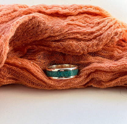Turquoise inlay band