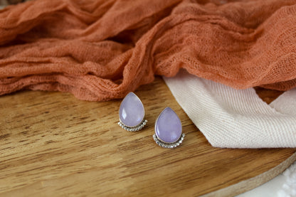 Amethyst Studs