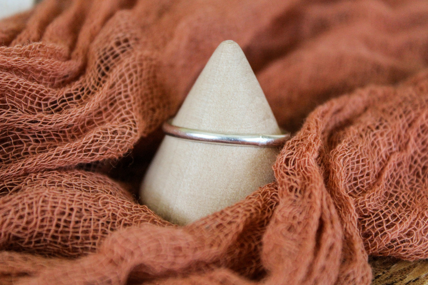 Simple Silver Stackable Ring