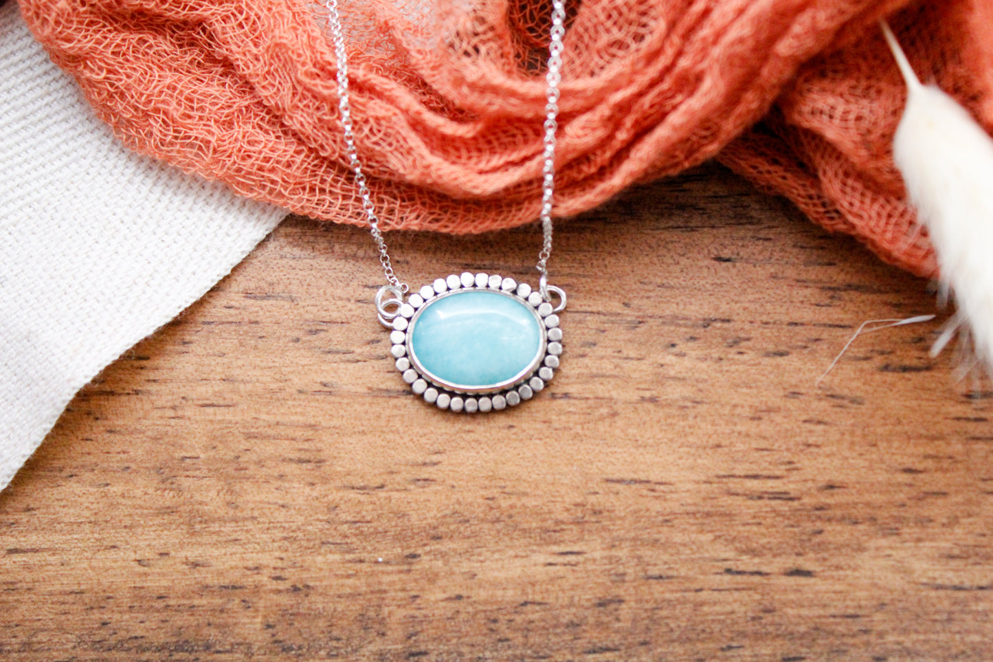 Amazonite necklace