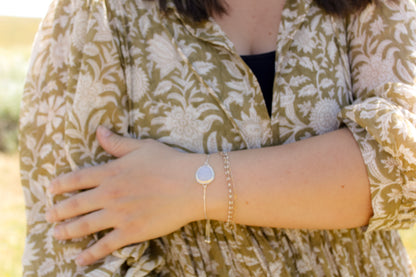 Blue Lace Agate Bracelet