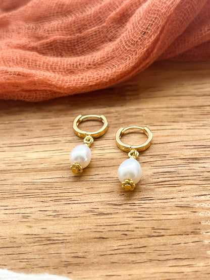 Pearl Drop Earrings