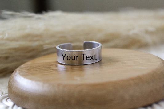 Customizable Aluminum Ring