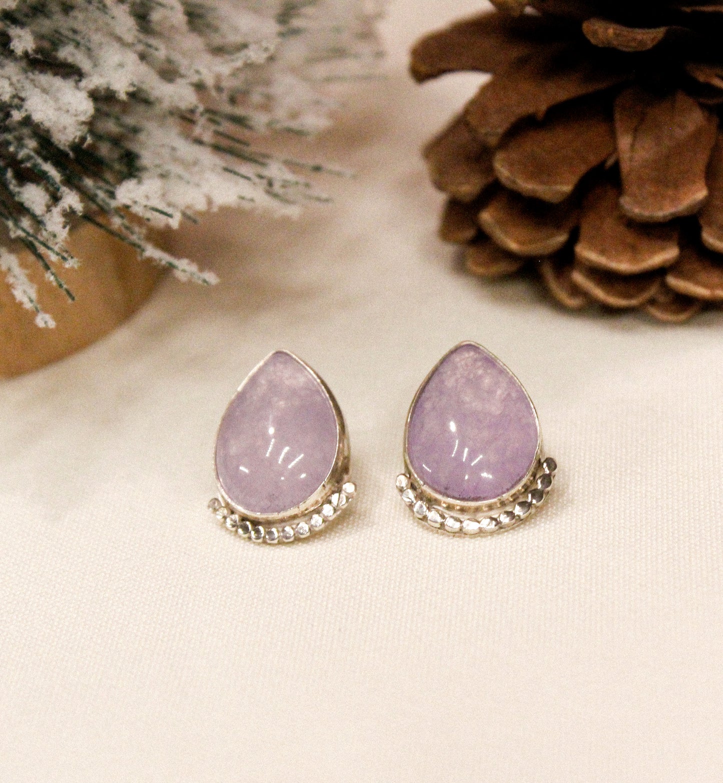 Amethyst Studs