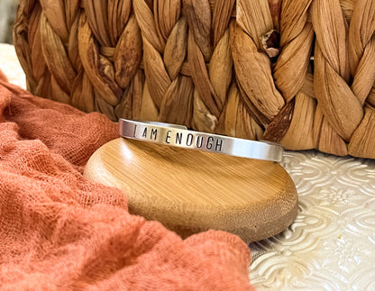 I Am Enough cuff