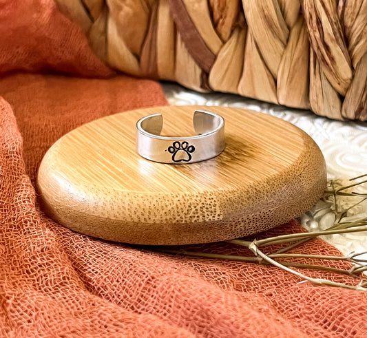 dog paw ring