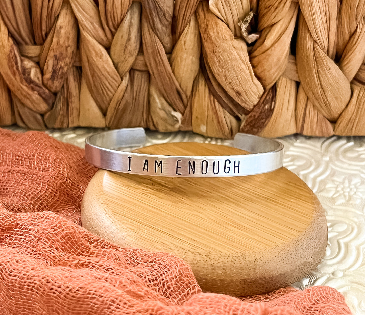 I Am Enough cuff